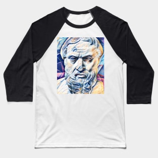 Herodotus Portrait | Herodotus Artwork 12 Baseball T-Shirt